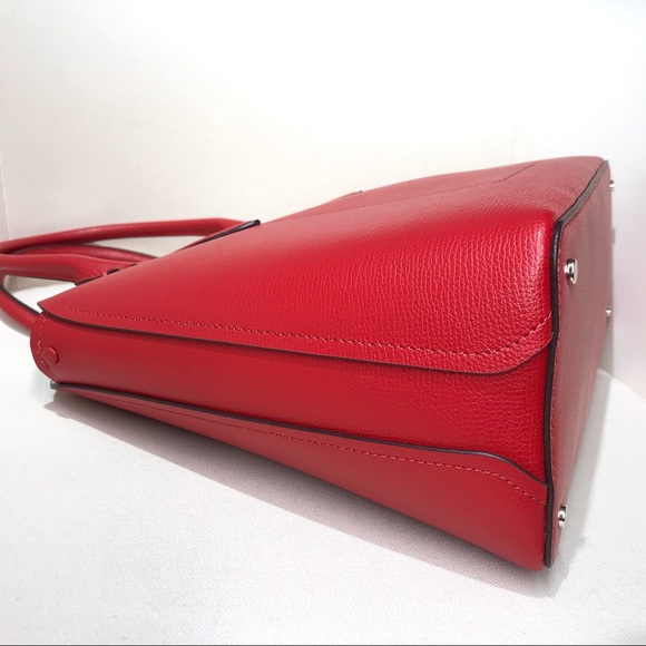 Kate Spade red leather tote bag - Picture 4 of 7